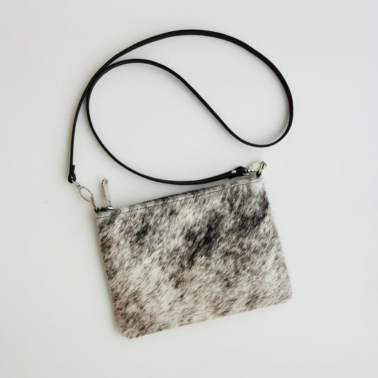 Bolsa Pouchette piel bicolor