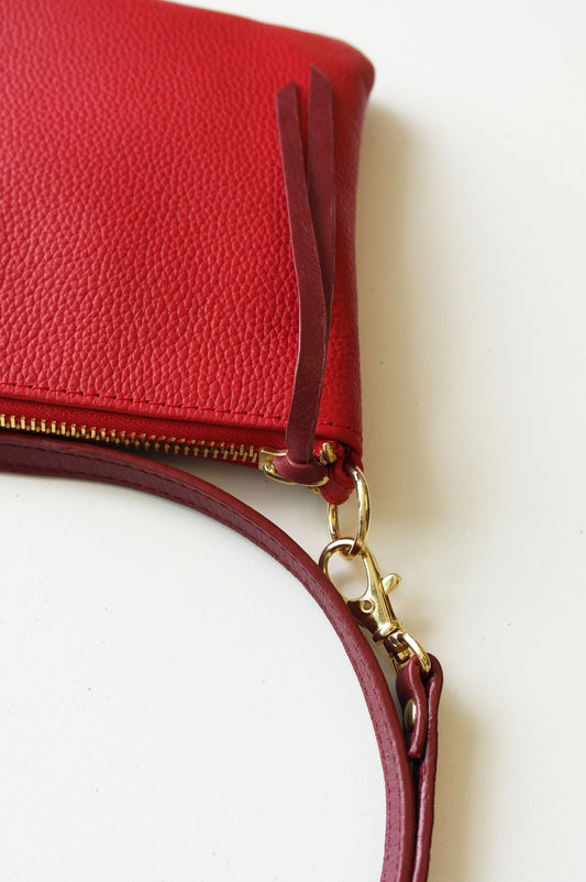 Bolsa Pouchette roja